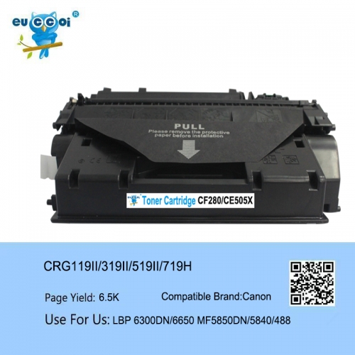 EUCCOI C-CRG119II 319II 519II 719H Toner Cartridge