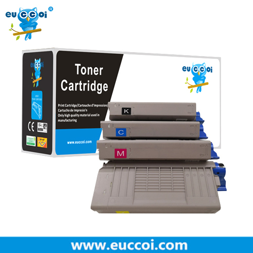 OKI 44318608 44318607 44318606 44318605 Compatible Toner Cartridge 1